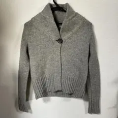 ポロジーンズ ラルフローレン グレー サイズS カーディガン ウール