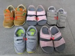 【5点まとめ】New Balance ベビー キッズスニーカー