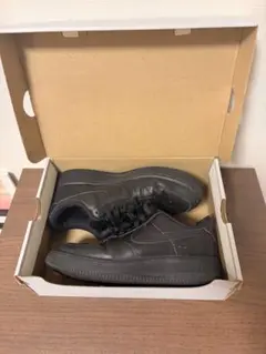 【お値下げ中‼️】NIKE AIR FORCE 1 ブラック 24.5cm 箱付き