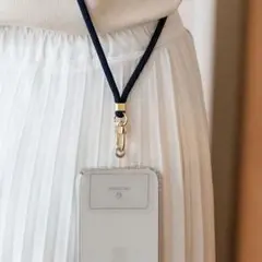 SINJIMORU スマホショルダー ストラップセット ブラック