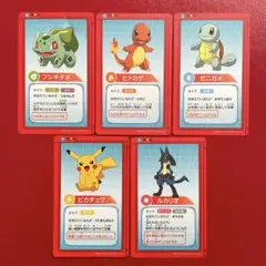 T*K様 ポケモン AG アドバンスジェネレーション シール 5枚 デオキシス