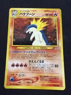【旧裏】 バクフーン プレミアムファイル PROMO Typhlosion