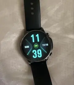 ブラック スマートウォッチ 本体