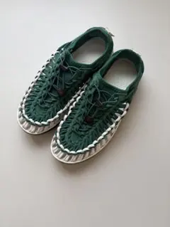 KEEN UNEEK アウトドアサンダル グリーン系