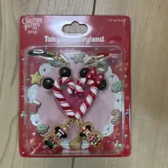【最終値下げ】クリスマス・ファンタジー2012 ミッキー＆ミニー ペアストラップ