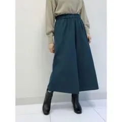 あったか起毛スカーチョ ガウチョパンツ