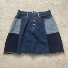 CECIL McBEE デニムスカート　ショート丈
