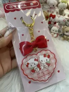 抹*☆様 Lil ala mode mikko サンリオ くじ チャーム　赤