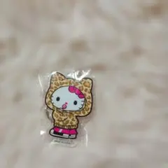 ハローキティ ヒョウ柄キーホルダー