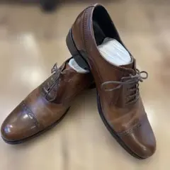 【極美品】LANVIN ランバン ストレートチップ 内羽根 ブラウン 25cmのサムネイル