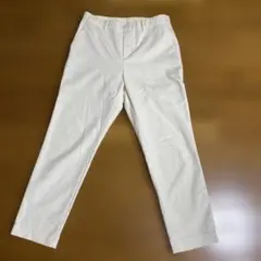 ユニクロ　スマートスタイルアンクルパンツ　ホワイト