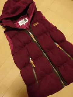 THE NORTH FACE バーガンディ ダウンベスト　Sサイズ
