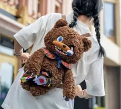 海外　ハミクマ ぬいぐるみリュック 北京ユニバーサル限定　海外ユニバ