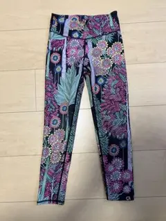 カラフル花柄スパッツ 120