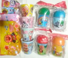 12点アンパンマン　メラミンカップ、トートバッグ、マルチケース