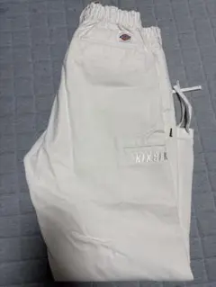 Dickies KIXSIX ホワイト チノパン ウエストゴム