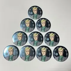 進撃の巨人 エルヴィン団長 10個 プリンスホテル 描き下ろし メタル缶バッジ