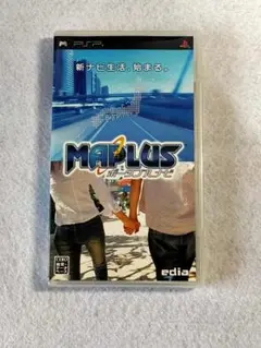 PSP用ソフト MAPLUS ポータブルナビ　（中古）