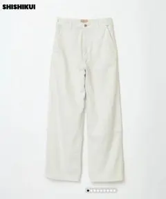 シシクイ SHISHIKUI Painter pants / OFF WHITE