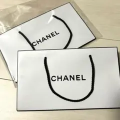 CHANEL ショップ袋 ホワイト