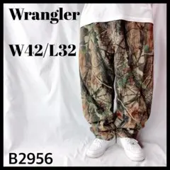 Wrangler ラングラー リアルツリーカモ 総柄 デニムパンツ W42L32