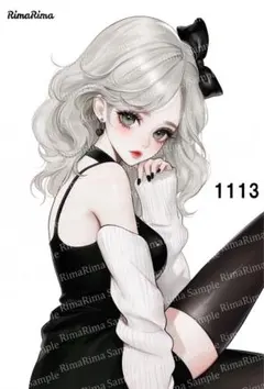 1113 オリジナルステッカー オリジナル人物ステッカー ステッカー シール