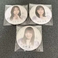 乃木坂缶バッジ 林瑠奈 田村真佑 弓木奈於 柴田柚菜 まとめ売り 2個~ 乃木坂46 柴田柚菜 田村真佑 弓木奈於 缶バッジ まとめ売り バラ売り可