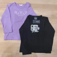 長袖Tシャツ 2枚セット 100cmのサムネイル