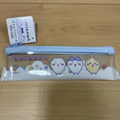 ちいかわ　ハチワレ　うさぎ　スリムペンケース、歯ブラシケース　DAISO限定