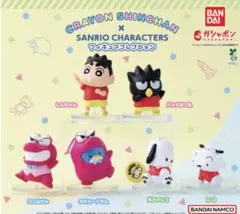 新商品　クレヨンしんちゃん×サンリオキャラクターズ フィギュアコレクションガチャ