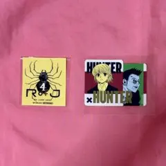 HUNTER x HUNTER ジャフェス ステッカー 2点セット