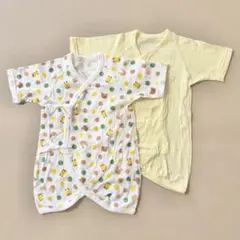 【新品未使用】ベビー コンビ肌着 50-60cm