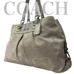 【美品】COACH コーチ ハンドバッグ ショルダー シグネチャー　462