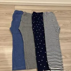 UNIQLO レギンスパンツ　100 4点セット
