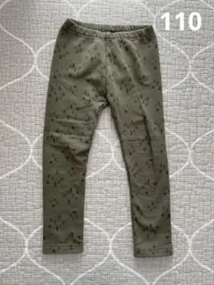 ユニクロ　フリース　レギンス　110