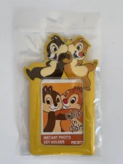新品ディズニー正規品ディズニー インスタントフォトキーホルダー チップ＆デール
