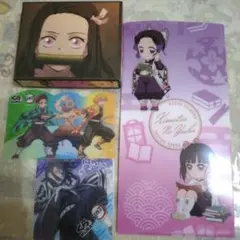 鬼滅の刃　3種　4点セット