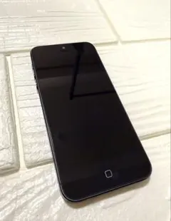 箱　Apple iPhone 5 32GB ブラック スペースグレイ　黒　au