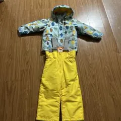 RESEEDA 子ども用スキーウェア 青色/黄色　90cm