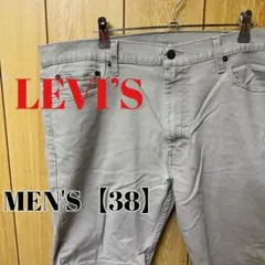 TN110【US輸入】Levi's　ショートパンツ【メンズ38】ベージュ　513