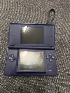 比較的美品/ニンテンドーDS Lite エナメルネイビー カセット付き動作未確認