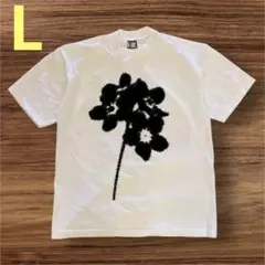 Opium Tシャツ　花　メンズ　グラフィック　y2k ストリート　L