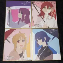 た*ん様 【新品】ぼっち・ざ・ろっく！ 映画特典 色紙 全4種 コンプリート 結