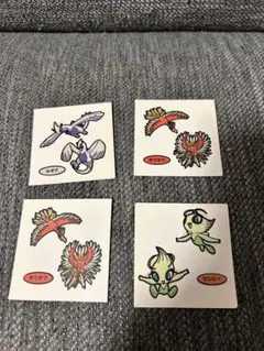 ポケモンパンシールセット　初期　伝説ポケモン　ルギア　ホウオウ　セレビィ