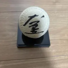 元広島カープ 衣笠祥雄選手 サインボール 透明ケース付き