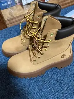 Timberland ベージュ ハイカットブーツ