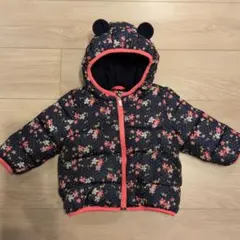 baby GAP 花柄ダウンコート 18-24ヶ月