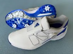 カ*ン様 adidas LIGHTSTRIKE ゴルフシューズ ホワイト/ブルー