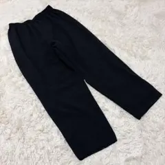 SAKIZO さきぞう （M相当） テーパードパンツ ちりめん生地 ブラック