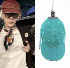 G-DRAGON ジードラゴン ジヨン キャップ BIGBANG デイジー 青 - メルカリ